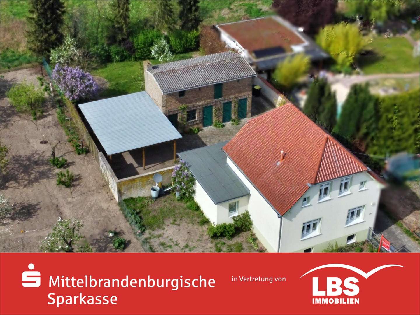Luftbildaufnahme - Einfamilienhaus in 14542 Werder mit 110m² kaufen