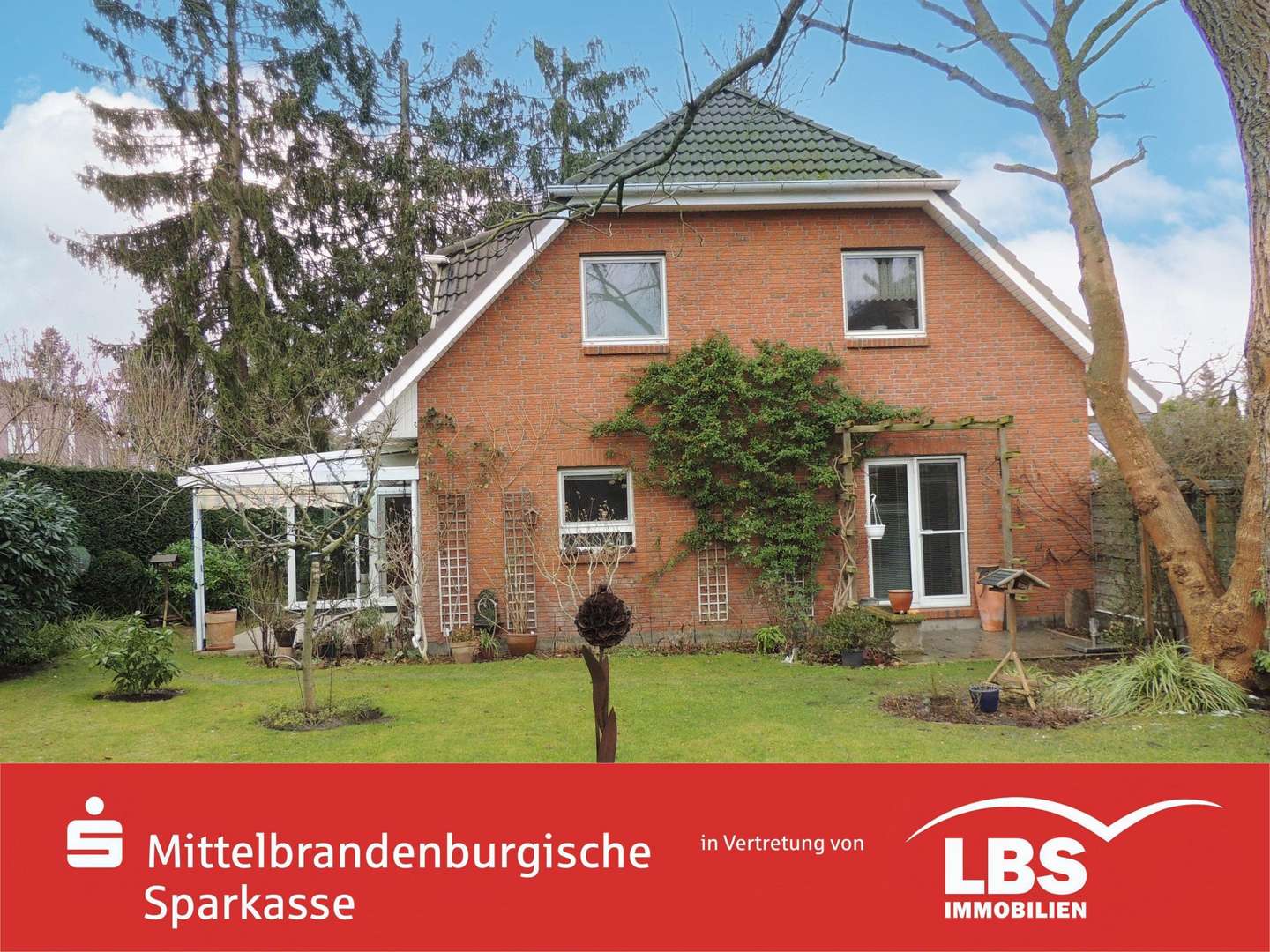 Gartenansicht - Einfamilienhaus in 14532 Stahnsdorf mit 160m² kaufen