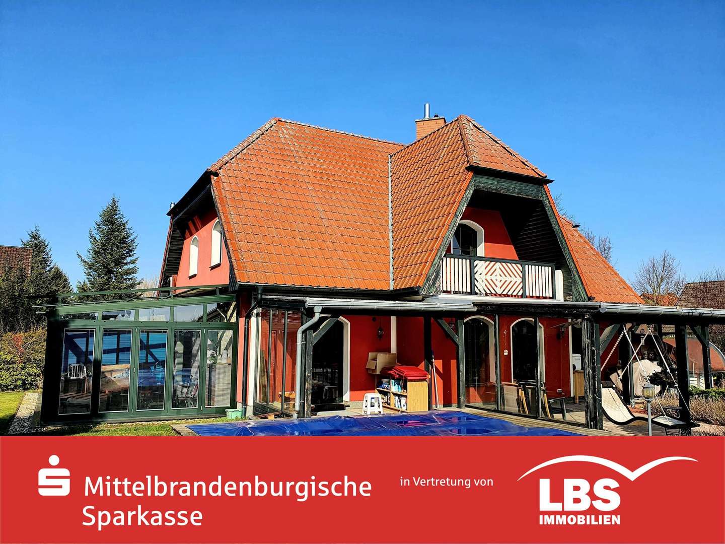 Rückansicht - Einfamilienhaus in 14806 Bad Belzig mit 217m² kaufen