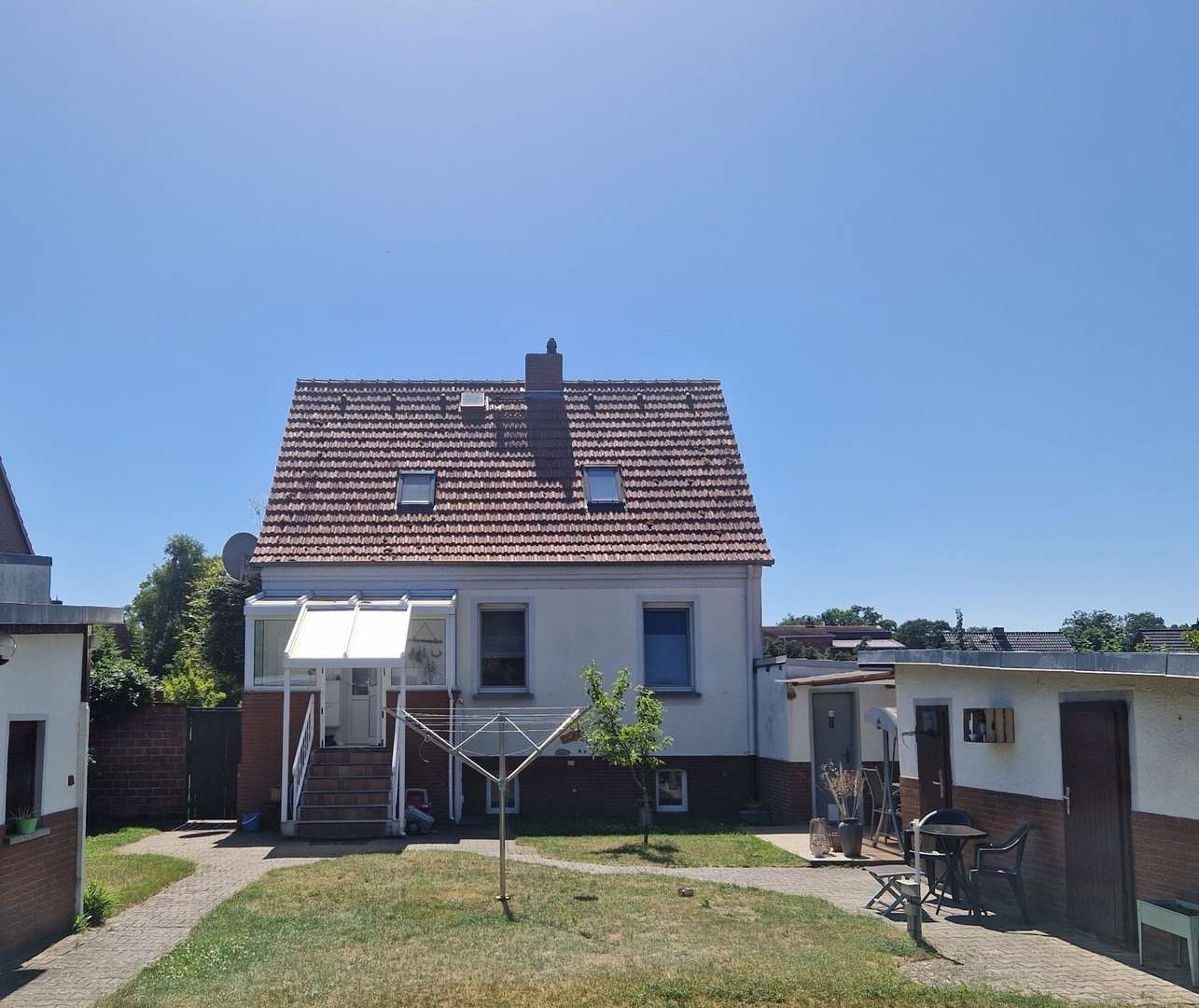 Breese Gartenseite - Einfamilienhaus in 19322 Breese mit 90m² kaufen