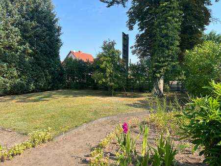 Blick zur Zufahrt - Grundstück in 16909 Wittstock mit 710m² kaufen