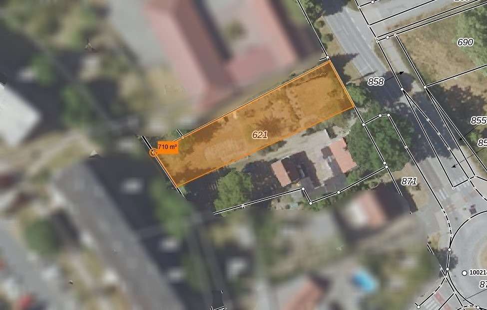 Luftbild - Grundstück in 16909 Wittstock mit 710m² kaufen