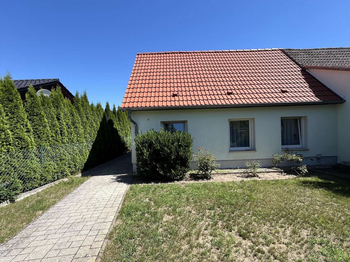 Frontansicht Frontansicht - Einfamilienhaus in 16845 Sieversdorf-Hohenofen mit 120m² kaufen