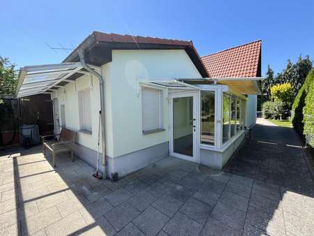 Gartenansicht Gartenansicht - Einfamilienhaus in 16845 Sieversdorf-Hohenofen mit 120m² kaufen