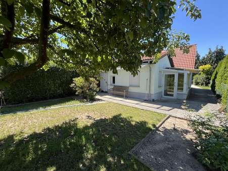 Rückseite mit Gartenteil Rückseite mit Gartenteil - Einfamilienhaus in 16845 Sieversdorf-Hohenofen mit 120m² kaufen