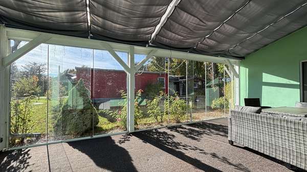 überdachte Terrasse überdachte Terrasse - Bungalow in 16816 Neuruppin mit 60m² kaufen