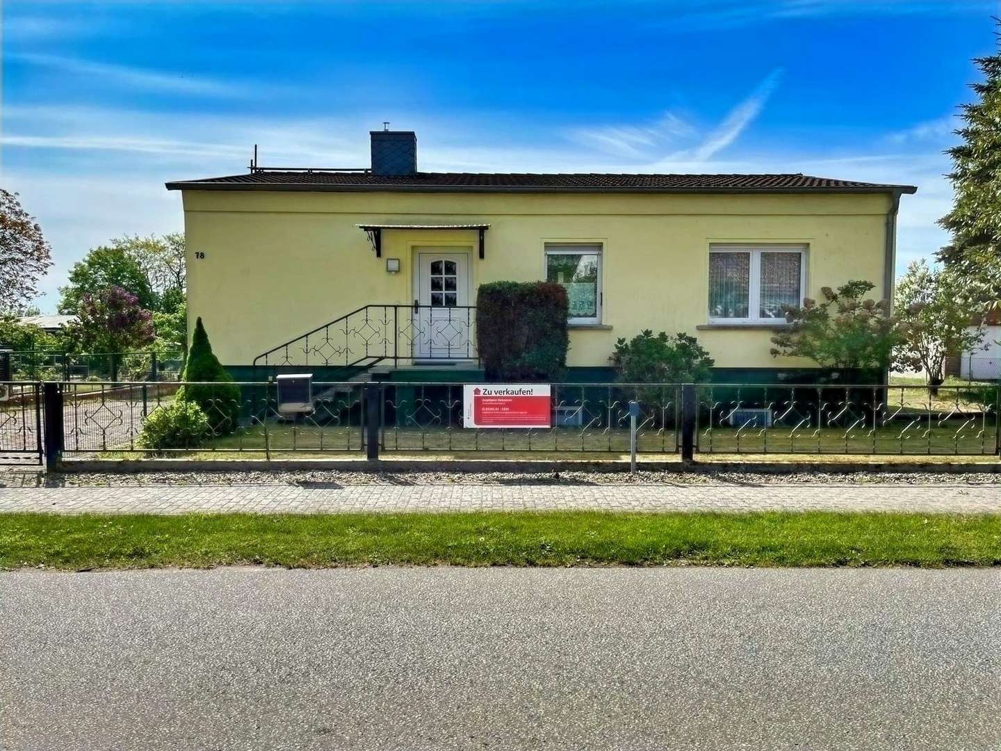 Straßenansicht - Einfamilienhaus in 16866 Kyritz mit 97m² kaufen