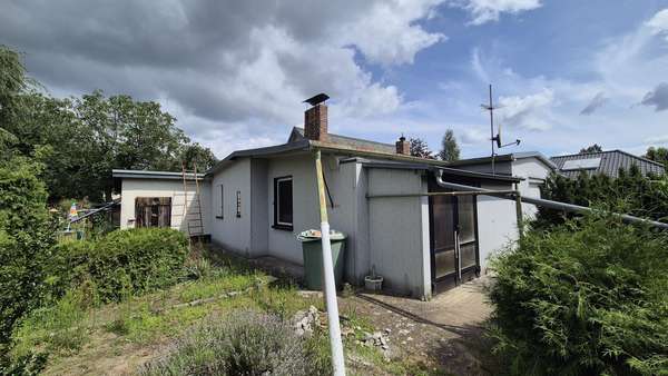Rückansicht Immobilie Rückansicht Immobilie - Einfamilienhaus in 15569 Woltersdorf mit 65m² kaufen