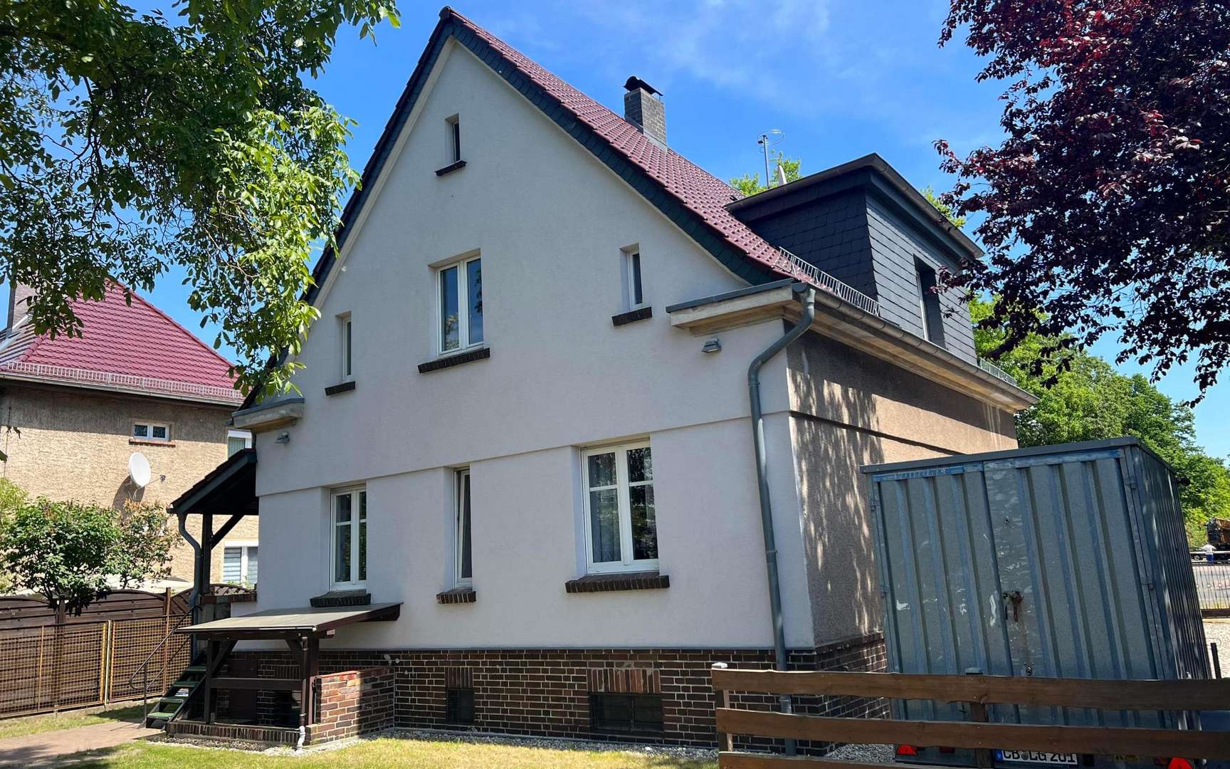 Ansicht West - Einfamilienhaus in 03048 Cottbus mit 125m² kaufen