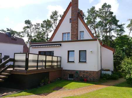 Gartenansicht - Einfamilienhaus in 03042 Cottbus mit 115m² kaufen