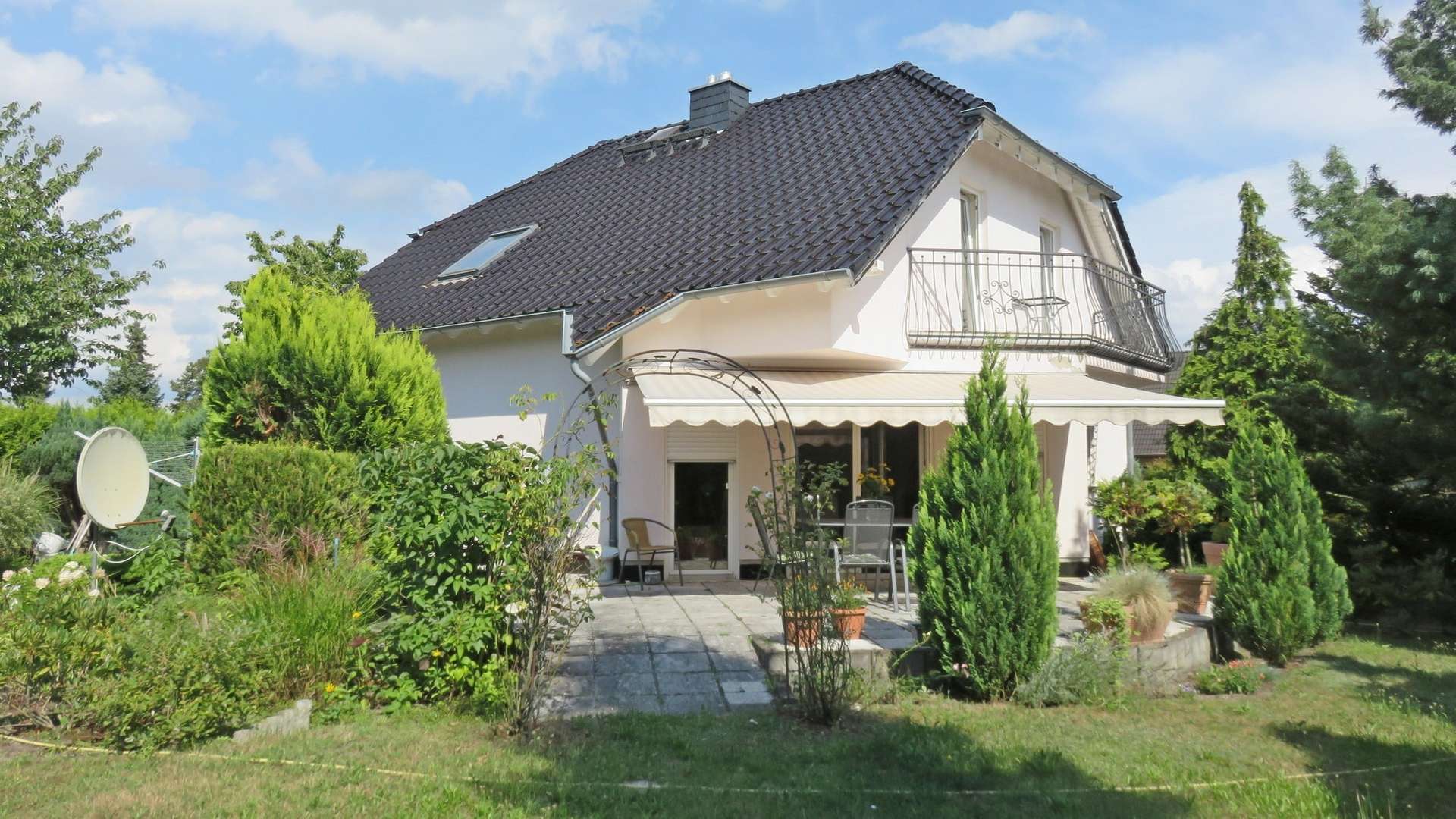 Gartenansicht - Einfamilienhaus in 02979 Elsterheide mit 120m² kaufen