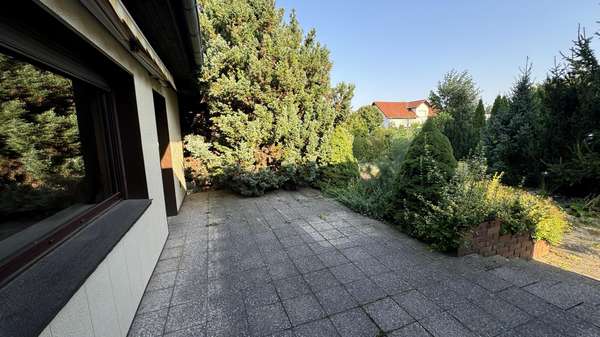 Terrasse Terrasse - Bungalow in 03051 Cottbus mit 103m² kaufen