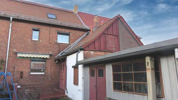 weitere Hofansicht weitere Hofansicht - Reihenmittelhaus in 03119 Welzow mit 114m² kaufen