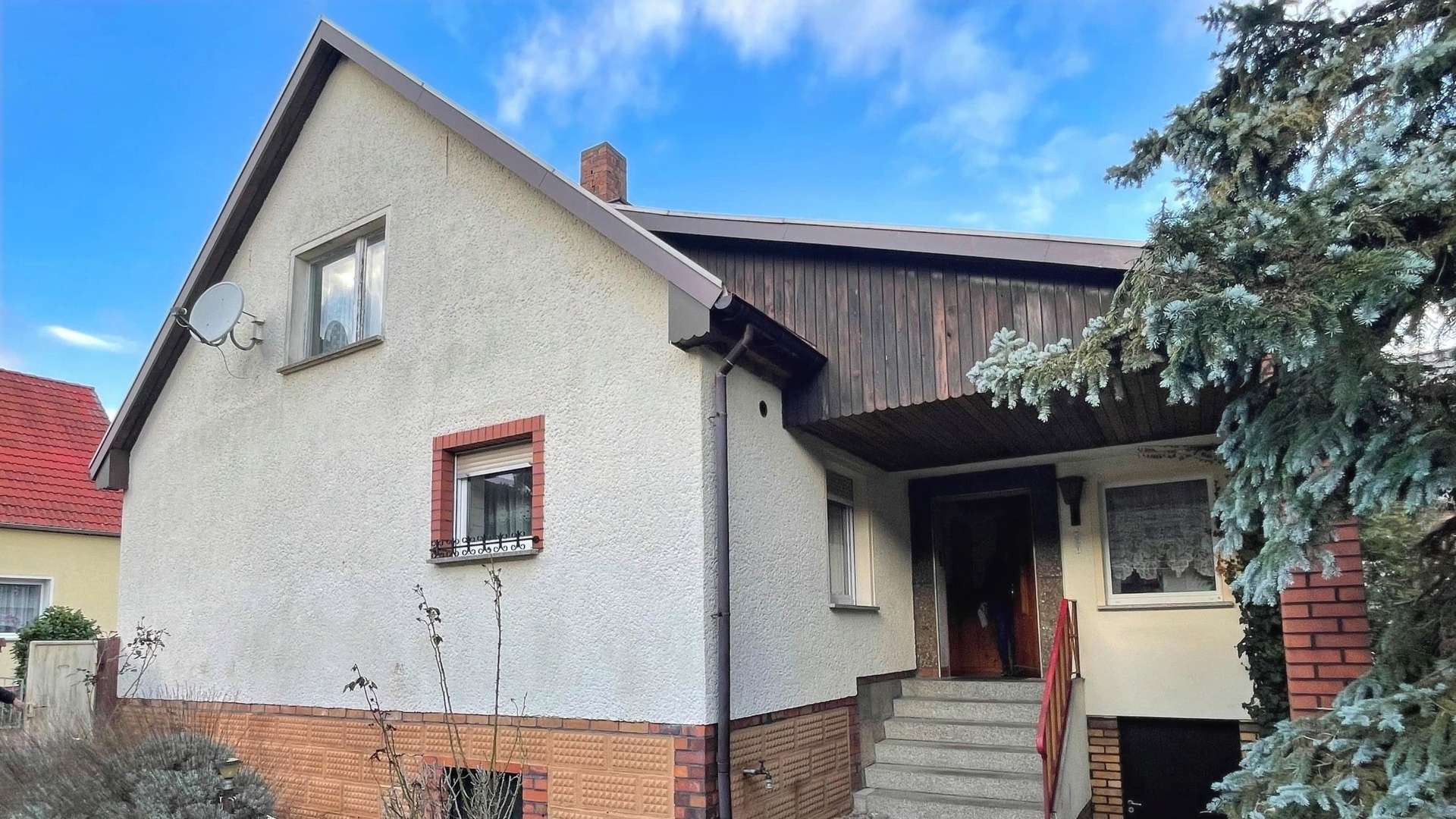Hofansicht Hofansicht - Einfamilienhaus in 03185 Teichland mit 81m² kaufen