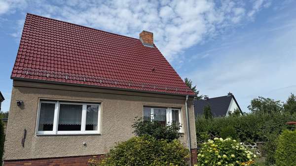 Gartenansicht Gartenansicht - Einfamilienhaus in 03130 Spremberg mit 115m² kaufen