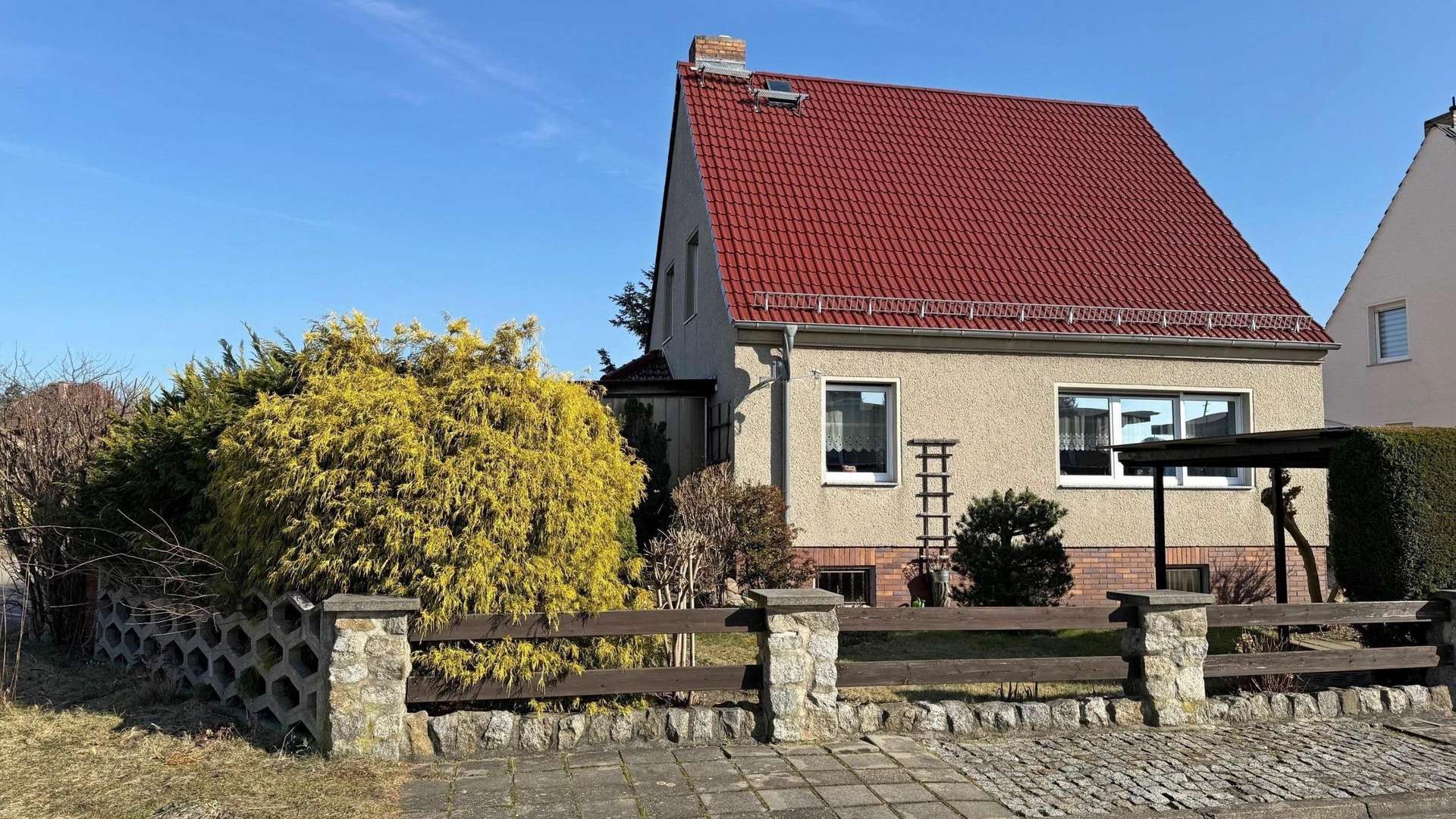 Straßenansicht - Einfamilienhaus in 03130 Spremberg mit 115m² kaufen