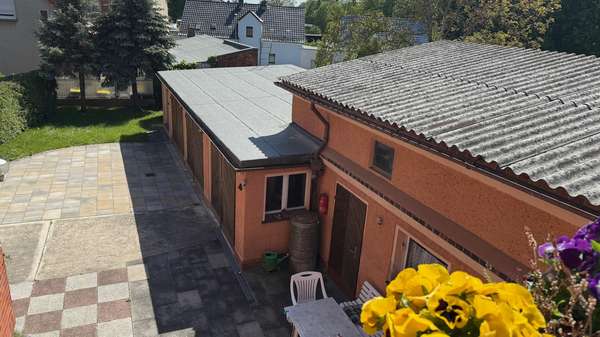 Blick vom Balkon - Einfamilienhaus in 03130 Spremberg mit 125m² kaufen