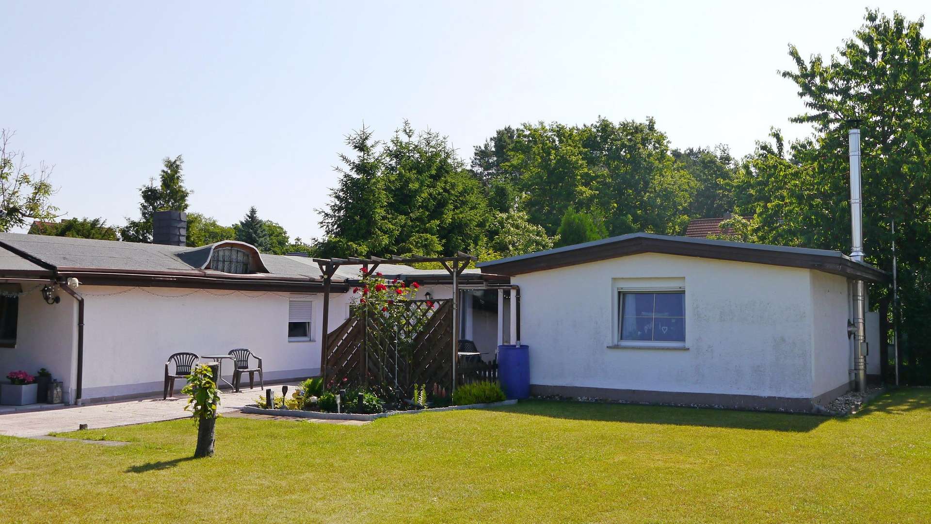 Gartenansicht Gartenansicht - Einfamilienhaus in 03149 Forst mit 80m² kaufen