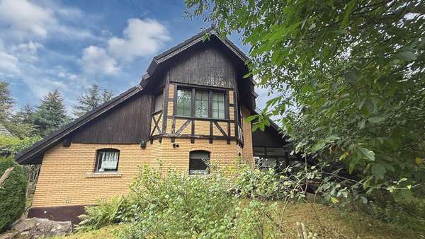 Blick vom Garten - Einfamilienhaus in 03116 Drebkau mit 150m² kaufen