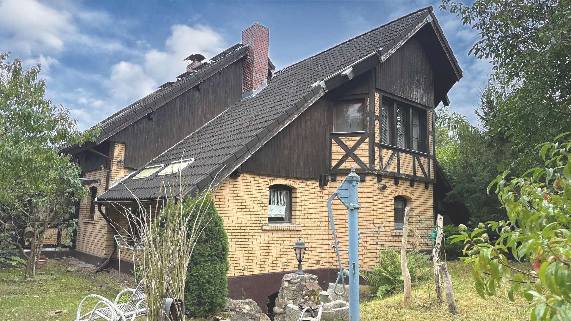 Blick vom Garten - Einfamilienhaus in 03116 Drebkau mit 150m² kaufen