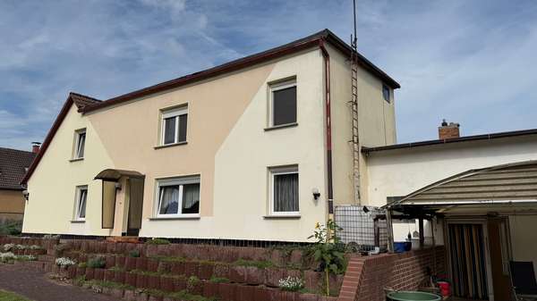 Gartenansicht Gartenansicht - Einfamilienhaus in 03130 Spremberg mit 140m² kaufen