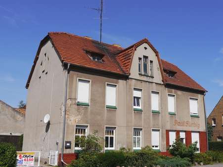 Straßenseite - Ost - Zweifamilienhaus in 03130 Tschernitz mit 230m² kaufen