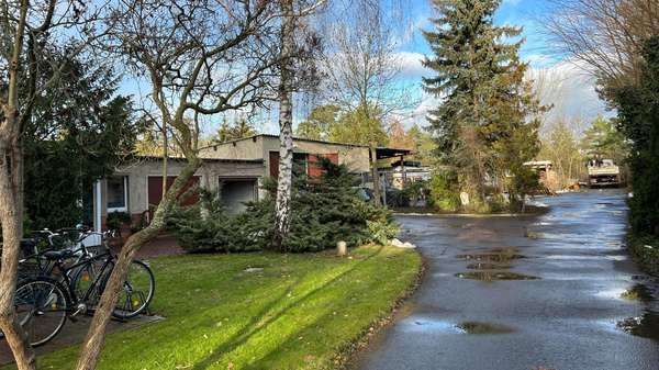 Grundstück Ansicht Süd - Einfamilienhaus in 03042 Cottbus mit 150m² kaufen