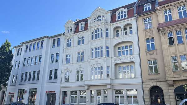 Außenansicht Nordwest - Etagenwohnung in 03046 Cottbus mit 57m² kaufen