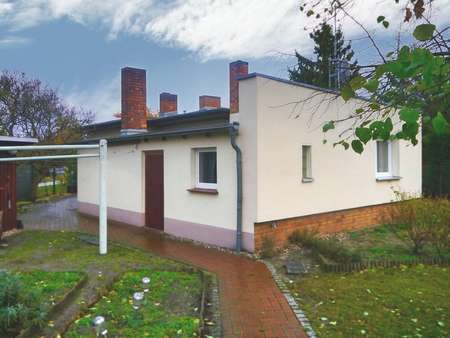 Gartenansicht - Einfamilienhaus in 03042 Cottbus mit 81m² kaufen
