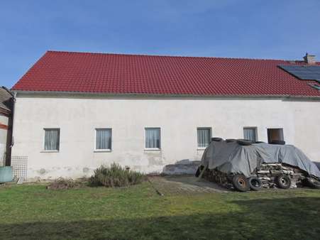 Hofansicht Saalgebäude - Bauernhaus in 02979 Elsterheide mit 208m² kaufen