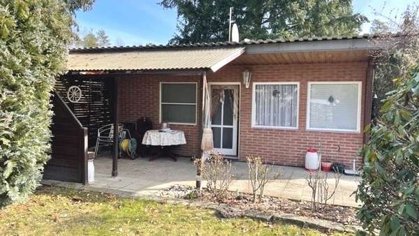 Bungalowansicht - Ferienhaus in 03172 Schenkendöbern mit 23m² kaufen
