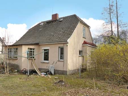Gartenansicht - Einfamilienhaus in 03130 Spremberg mit 95m² kaufen