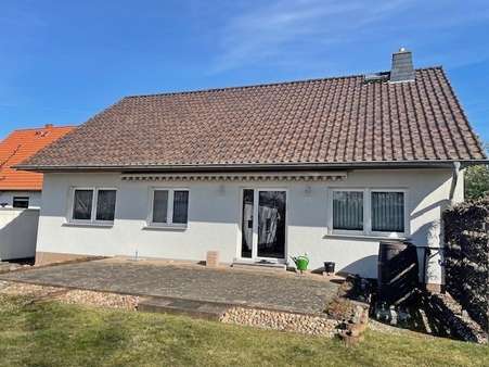 Gartenansicht - Einfamilienhaus in 03130 Spremberg mit 105m² kaufen