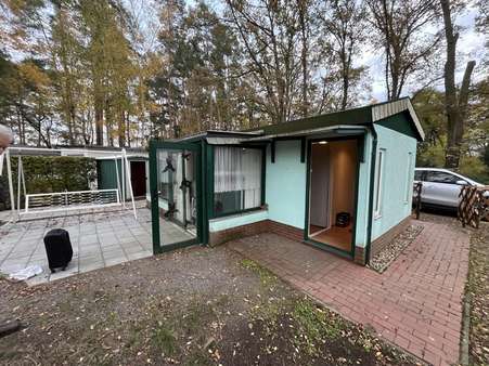 Bungalow mit Terrasse - Ferienhaus in 03238 Rückersdorf mit 25m² kaufen