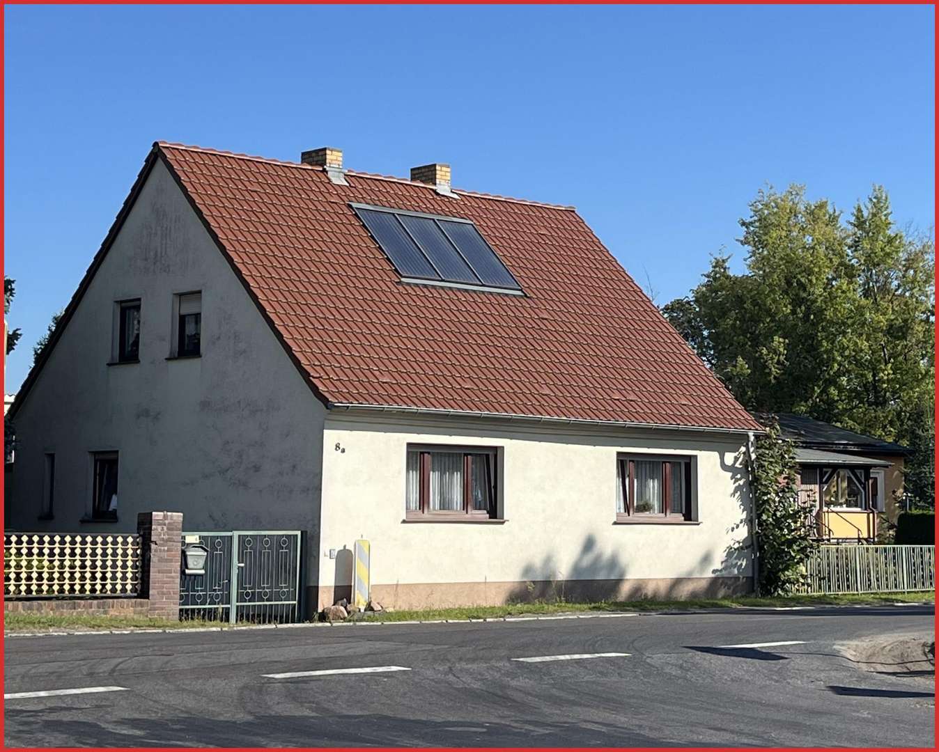 Straßenansicht - Einfamilienhaus in 03249 Sonnewalde mit 110m² kaufen