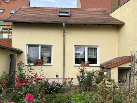 Rückansicht Nebengebäude - Einfamilienhaus in 04931 Mühlberg mit 110m² kaufen