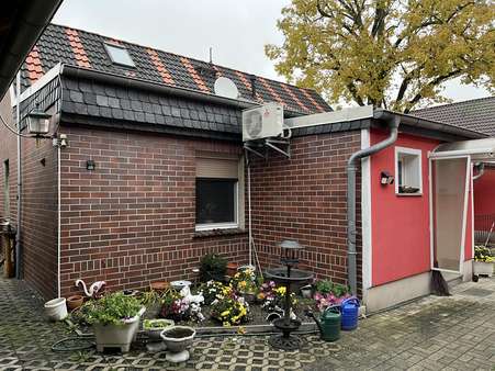 Hausrückansicht / Hof - Einfamilienhaus in 03238 Heideland mit 90m² kaufen