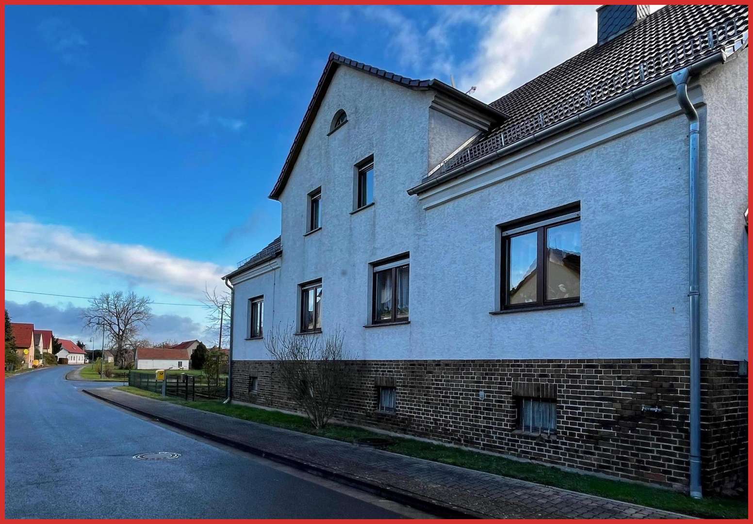 Straßenansicht - Bauernhaus in 04916 Schönewalde mit 195m² kaufen