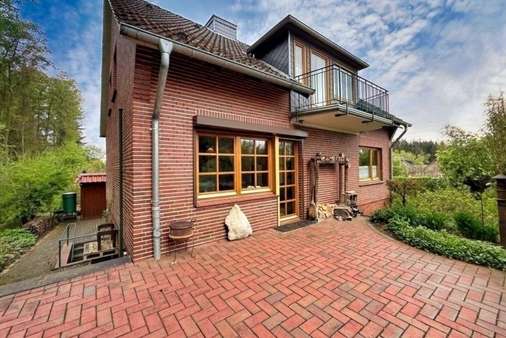 Rückansicht - Einfamilienhaus in 21614 Buxtehude mit 112m² kaufen
