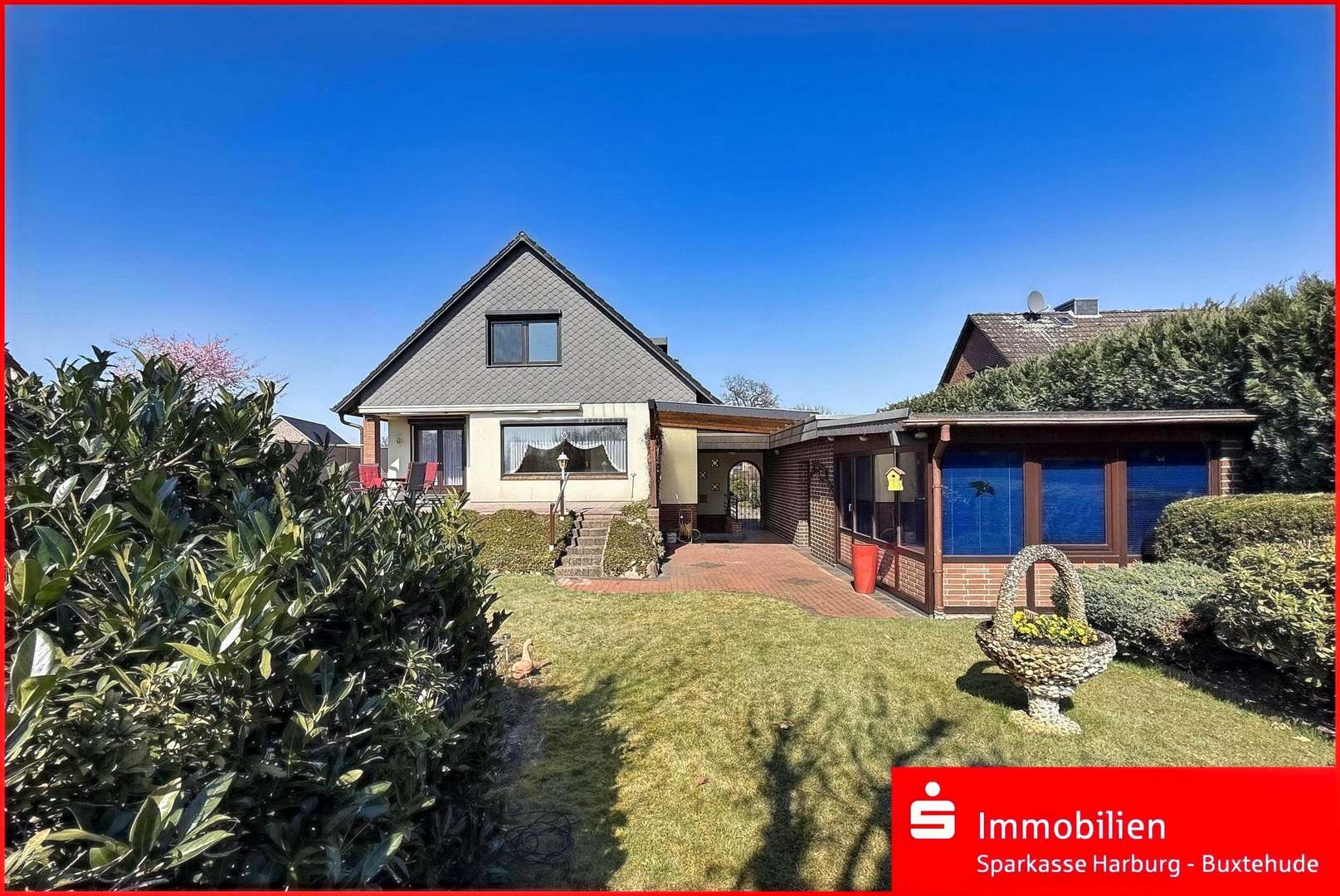 Hausansicht - Doppelhaushälfte in 21442 Toppenstedt mit 152m² kaufen