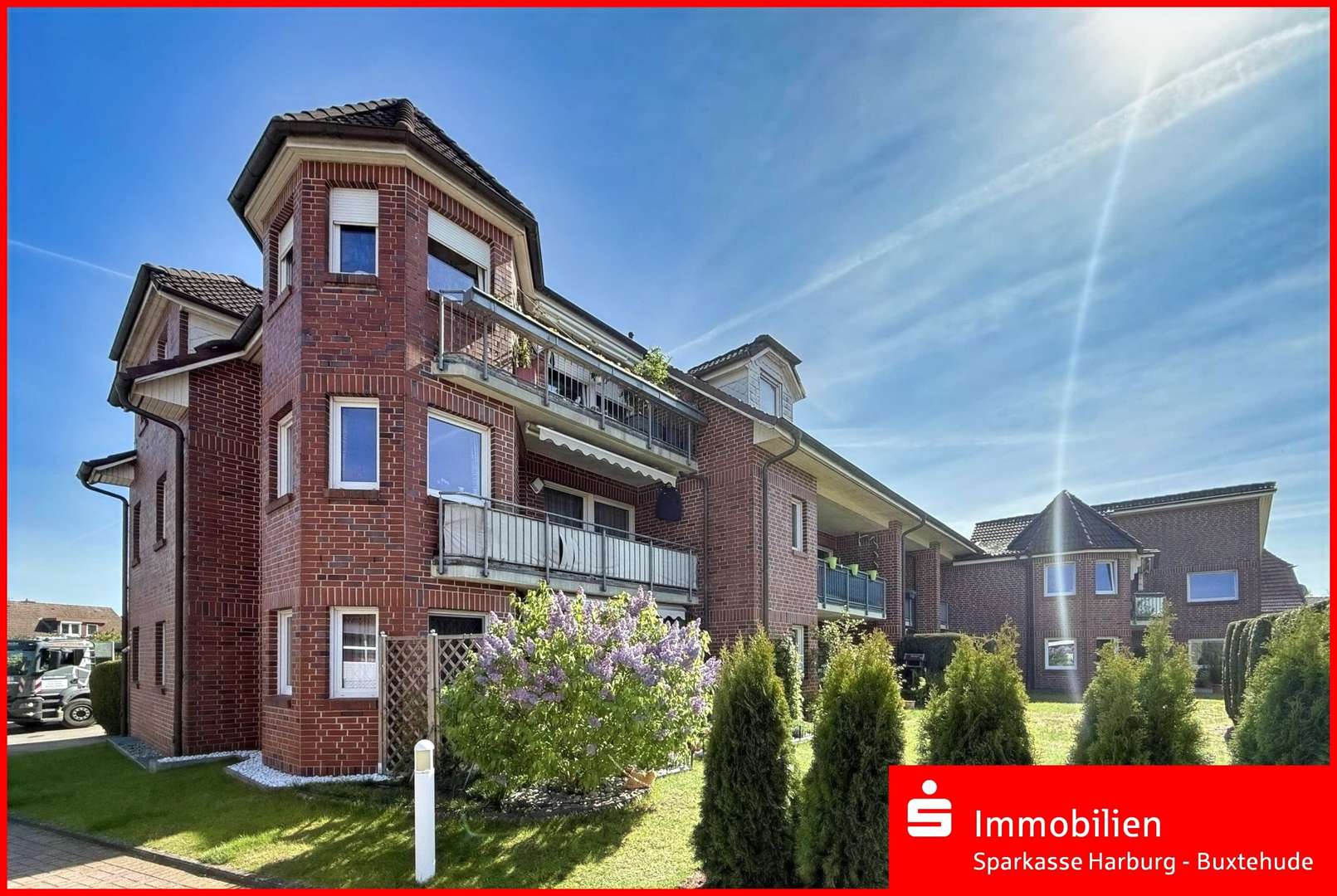 Rückansicht - Etagenwohnung in 21224 Rosengarten mit 57m² kaufen