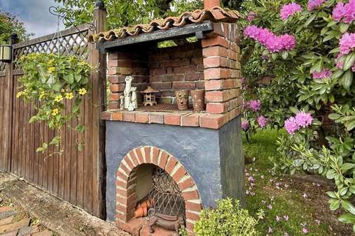 Aussengrill im Garten - Einfamilienhaus in 21644 Sauensiek mit 156m² kaufen