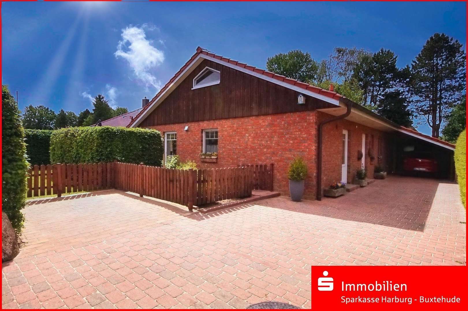 Außenansicht Außenansicht - Bungalow in 21274 Undeloh mit 115m² kaufen