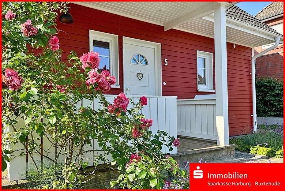 Veranda und Eingang ins Haus Veranda und Eingang ins Haus - Einfamilienhaus in 21423 Winsen mit 120m² kaufen