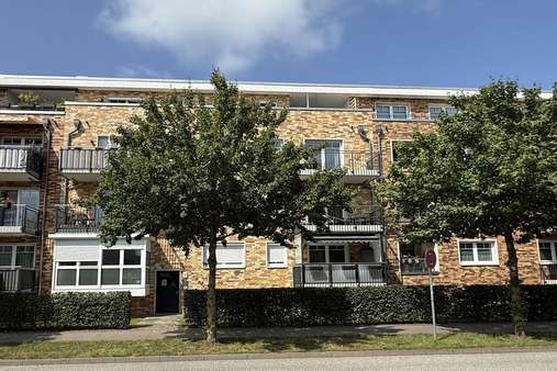 Straßenansicht Straßenansicht - Etagenwohnung in 21147 Hamburg mit 45m² kaufen