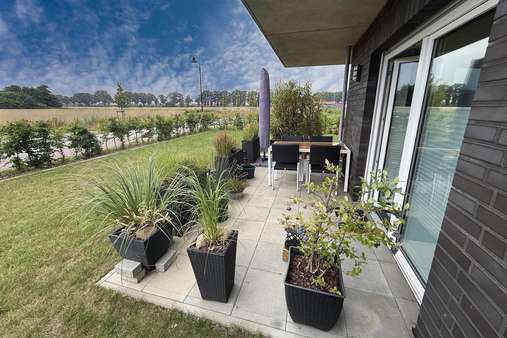 Terrasse - Erdgeschosswohnung in 21255 Tostedt mit 84m² mieten