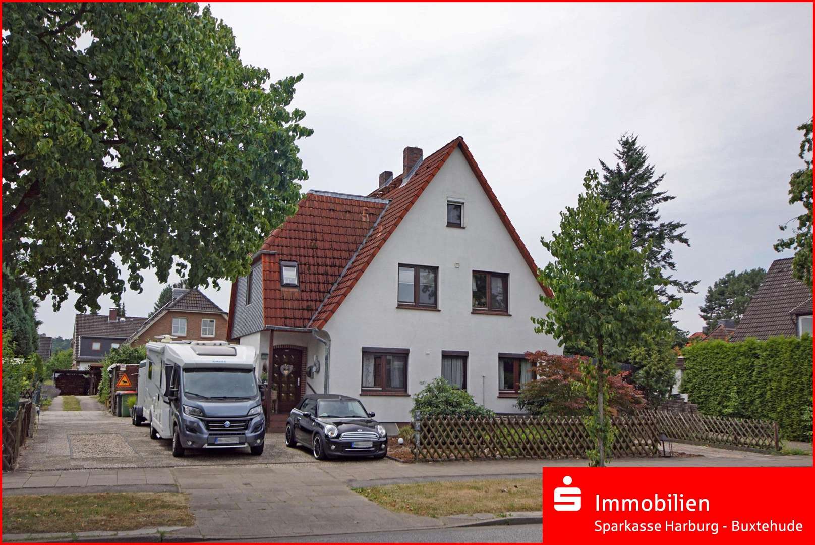 Straßenansicht - Zweifamilienhaus in 21147 Hamburg mit 173m² günstig kaufen