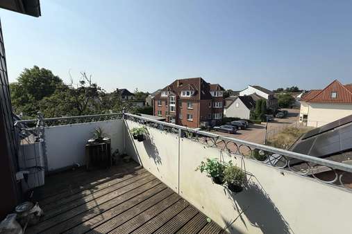 Balkon 1 Balkon 1 - Maisonette-Wohnung in 21244 Buchholz mit 102m² mieten