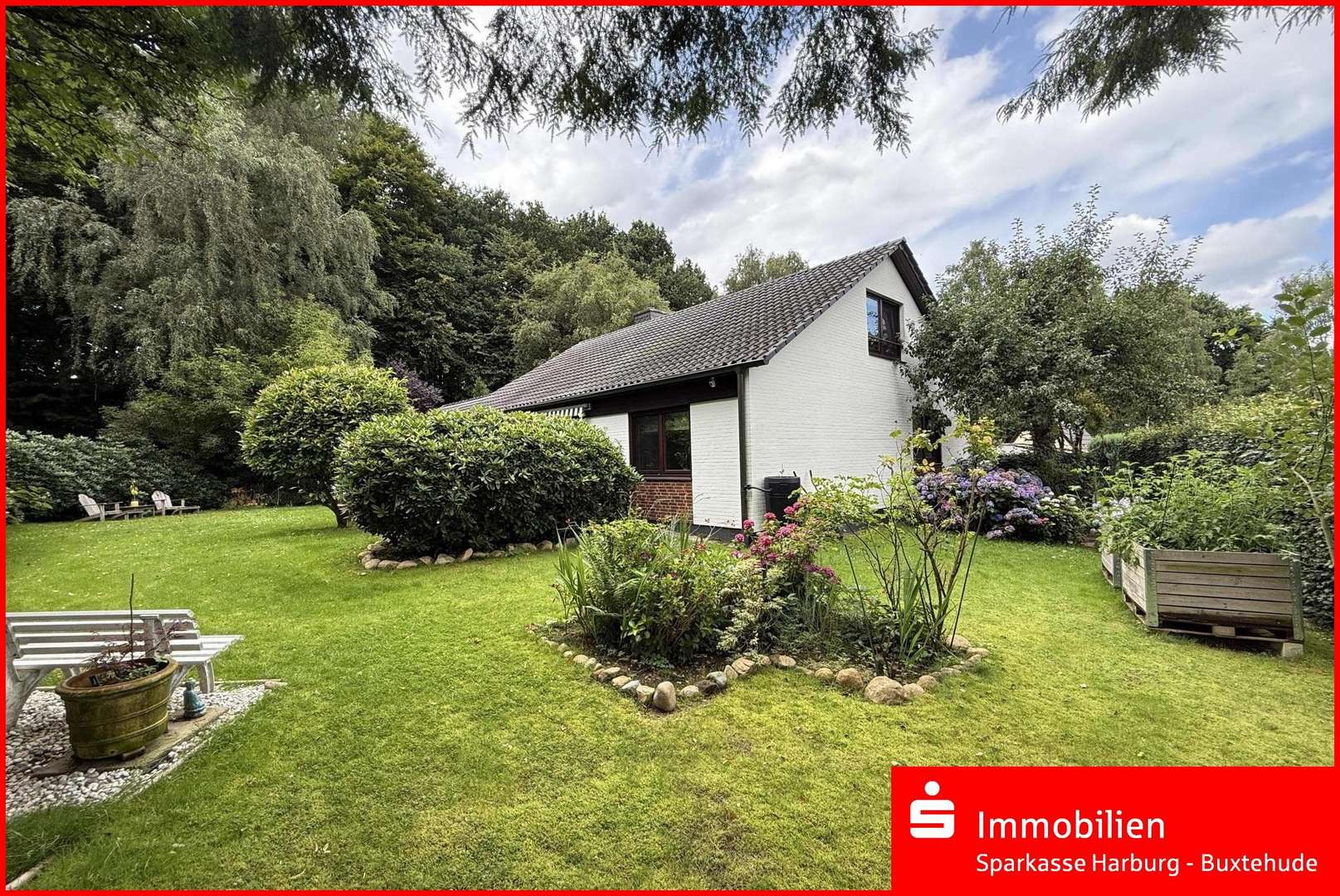 Garten - Einfamilienhaus in 21224 Rosengarten mit 105m² kaufen