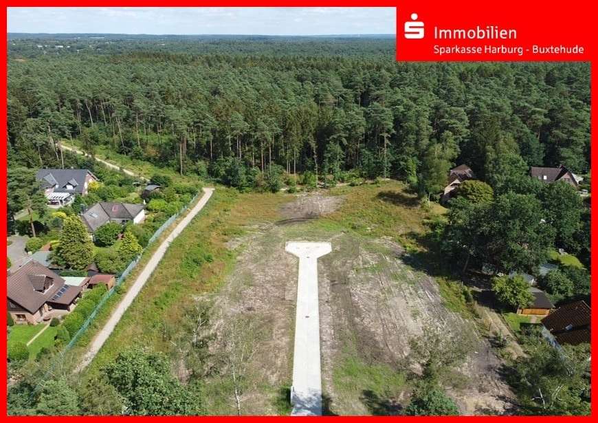 Luftaufnahme Luftaufnahme - Grundstück in 21244 Buchholz mit 1401m² kaufen
